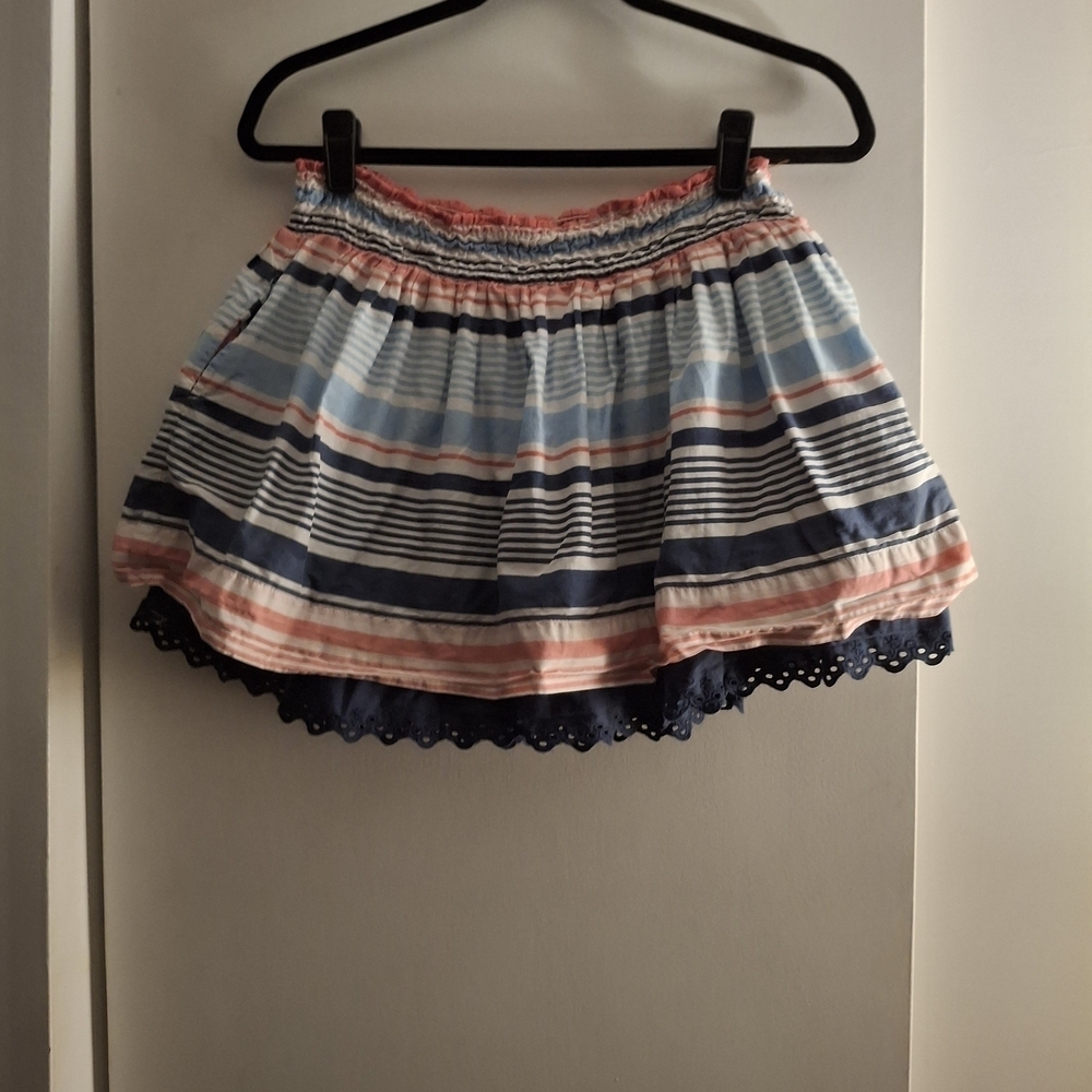 Arizona Jean Company Girl's Multucolor Striped Bubble Skort